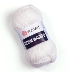 Пряжа для вязания YarnArt Denim Washed 50 г, цвет 900 цена и информация | Принадлежности для вязания | pigu.lt