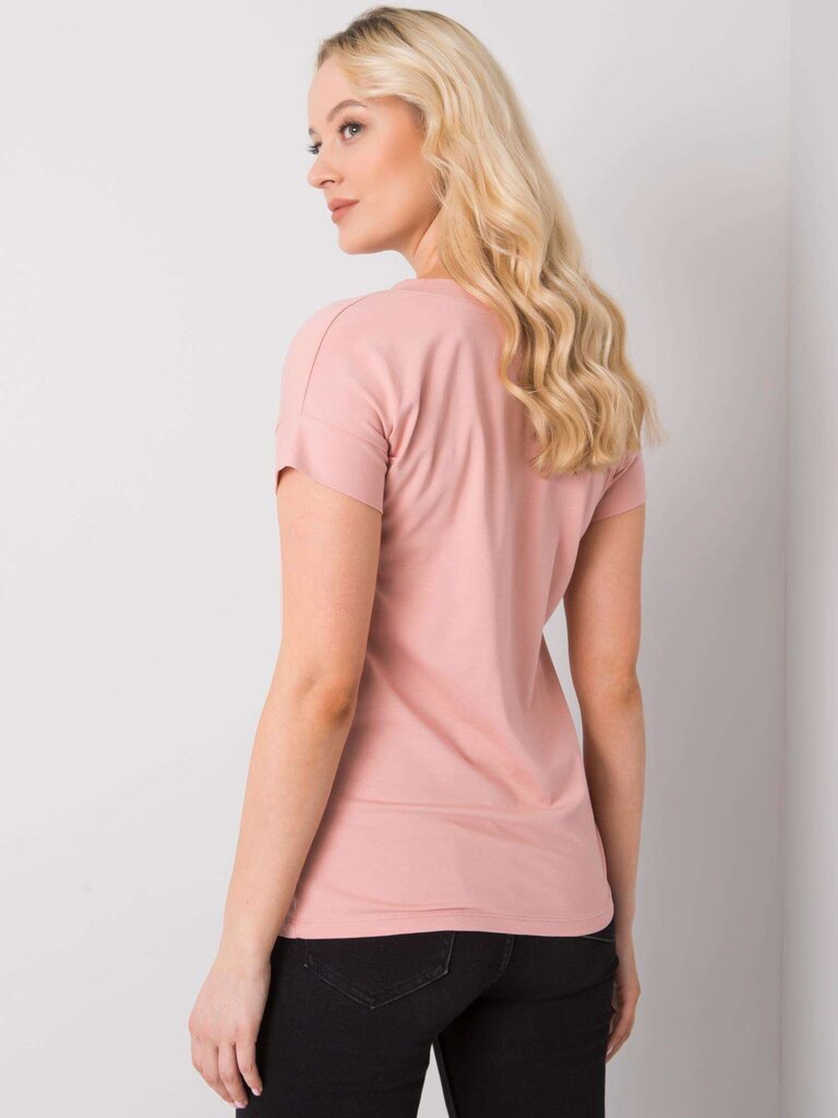 Marškinėliai moterims Fancy 2016102969839, rožiniai kaina ir informacija | Marškinėliai moterims | pigu.lt