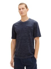 Tom Tailor vyriški marškinėliai, tamsiai mėlyni kaina ir informacija | Vyriški marškinėliai | pigu.lt