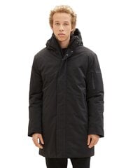 Мужская зимняя парка Tom Tailor, черный цвет цена и информация | Мужские куртки | pigu.lt