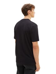 Tom Tailor vyriški marškinėliai, juodi kaina ir informacija | Vyriški marškinėliai | pigu.lt