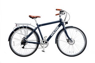 Elektrinis dviratis Oolter Eke, L dydis, tamsiai mėlynas kaina ir informacija | Elektriniai dviračiai | pigu.lt