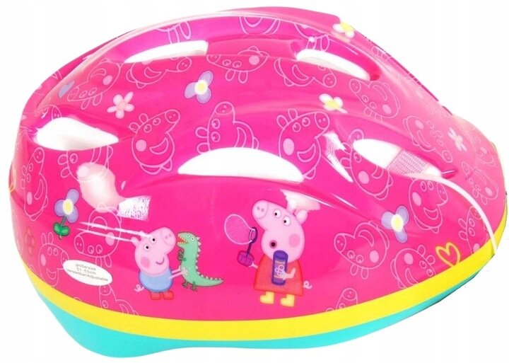 Dviračio šalmas Peppa Pig, 51-55 cm kaina ir informacija | Šalmai | pigu.lt