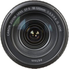 Canon EOS 250D + EF-S 18-135 IS USM kaina ir informacija | Skaitmeniniai fotoaparatai | pigu.lt