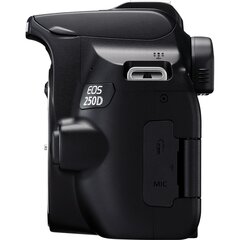 Canon EOS 250D + EF-S 18–55 мм IS II + EF 75–300 мм III цена и информация | Цифровые фотоаппараты | pigu.lt