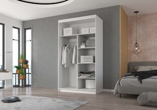 Spinta ADRK Furniture Esti 120, ruda kaina ir informacija | Spintos | pigu.lt