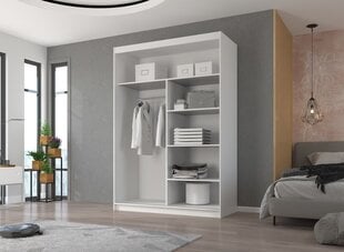 Spinta ADRK Furniture Esti 150, balta kaina ir informacija | Spintos | pigu.lt