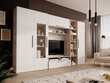 Sekcija ADRK Furniture Smera, balta/ruda kaina ir informacija | Sekcijos | pigu.lt