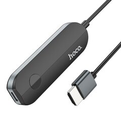 Aдаптер Hoco UA23 Wireless Display Adapter (iOS, HDMI port) черный цена и информация | Адаптеры, USB-разветвители | pigu.lt