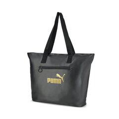 Женская сумка-шоппер Puma 079485*01, черная/золотая цена и информация | Женские сумки | pigu.lt