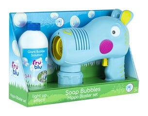 Аппарат для мыльных пузырей Hippo Blaster TM Toys 0161, синий цена и информация | Игрушки для песка, воды, пляжа | pigu.lt