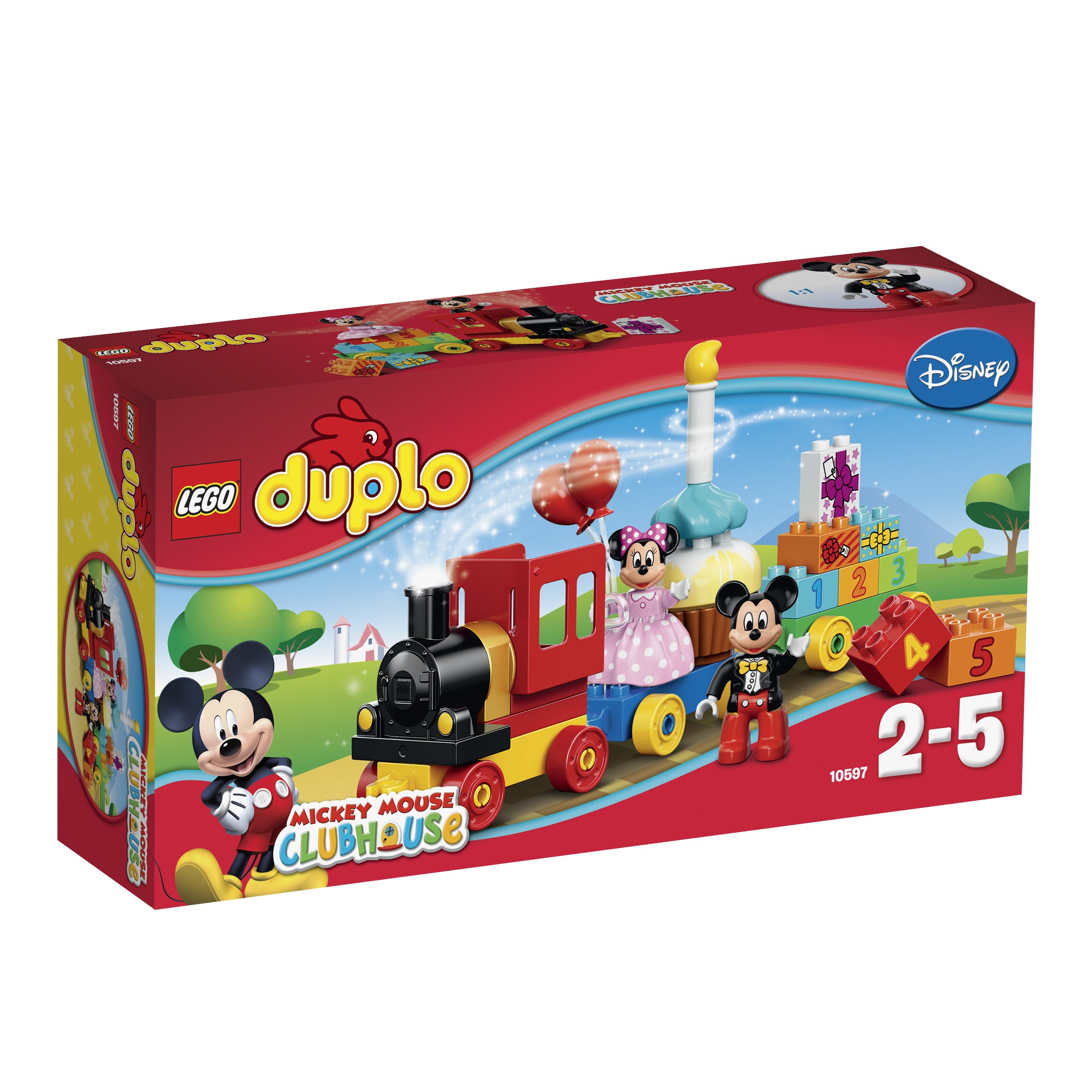 10597 LEGO® DUPLO Mikio ir Minės gimtadienio paradas