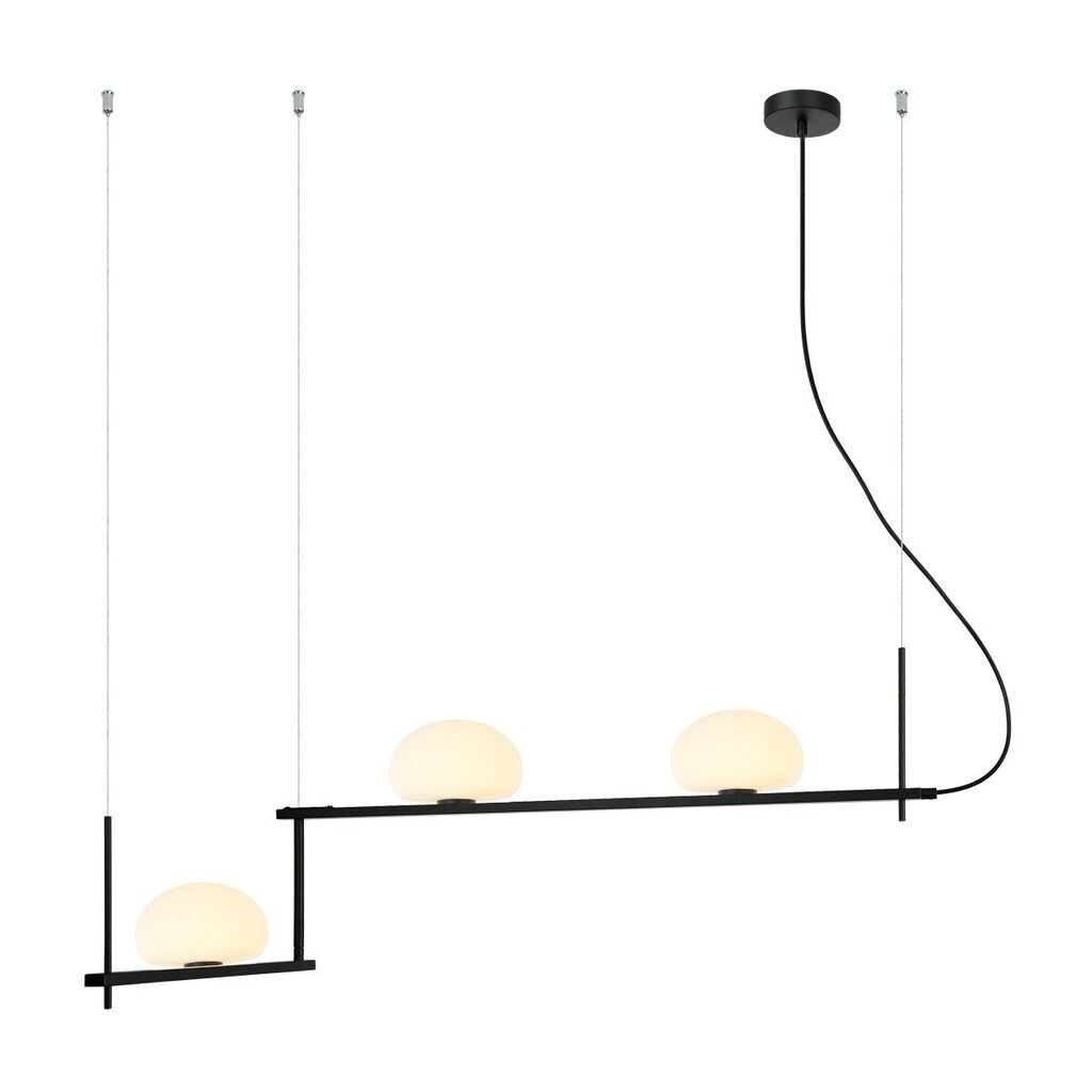 Italux pakabinamas šviestuvas Kernio PND-357783-BK+W kaina ir informacija | Pakabinami šviestuvai | pigu.lt