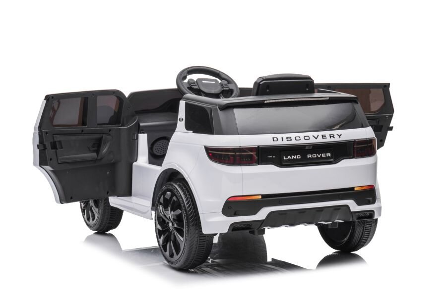 Vienvietis vaikiškas elektromobilis Range Rover BBH-023, baltas kaina ir informacija | Elektromobiliai vaikams | pigu.lt