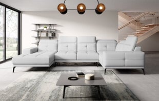Мягкий уголок Eltap Neviro, белый цвет цена и информация | Угловые диваны | pigu.lt