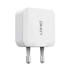 Wall charger  LDNIO A2201 2USB +  Lightning cable цена и информация | Зарядные устройства для телефонов | pigu.lt