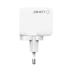 LDNIO Сетевое зарядное устройство LDNIO A2203 2USB + кабель USB-C цена и информация | Зарядные устройства для телефонов | pigu.lt