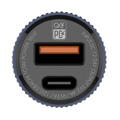 LDNIO LDNIO C510Q Автомобильное зарядное устройство USB, USB-C + кабель MicroUSB цена и информация | Зарядные устройства для телефонов | pigu.lt