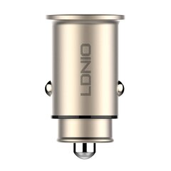 LDNIO LDNIO C506Q USB, автомобильное зарядное устройство USB-C + кабель Lightning цена и информация | Зарядные устройства для телефонов | pigu.lt