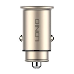 LDNIO LDNIO C506Q USB, автомобильное зарядное устройство USB-C + кабель Lightning цена и информация | Зарядные устройства для телефонов | pigu.lt