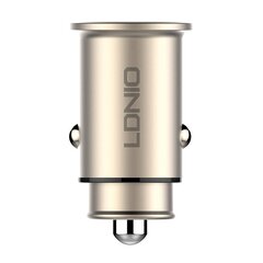 LDNIO C506Q USB, USB-C Car charger + MicroUSB Cable цена и информация | Зарядные устройства для телефонов | pigu.lt