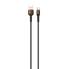 LDNIO LS532 USB - Micro USB 2m Cable (Grey-Orange) цена и информация | Кабели для телефонов | pigu.lt