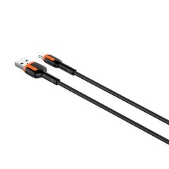 LDNIO LS532 USB - Micro USB 2m Cable (Grey-Orange) цена и информация | Кабели для телефонов | pigu.lt