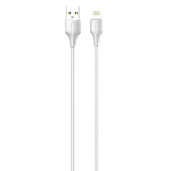 USB to Lightning cable LDNIO LS543, 2.1A, 2m (white) цена и информация | Кабели для телефонов | pigu.lt