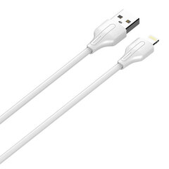 USB to Lightning cable LDNIO LS543, 2.1A, 2m (white) цена и информация | Кабели для телефонов | pigu.lt