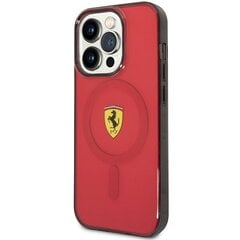 Ferrari FEHMP14LURKR iPhone 14 Pro 6,1" czerwony|red hardcase Translucent Magsafe цена и информация | Чехлы для телефонов | pigu.lt