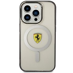 Ferrari FEHMP14LURKT iPhone 14 Pro 6,1" przezroczysty|transparent hardcase Outline Magsafe цена и информация | Чехлы для телефонов | pigu.lt