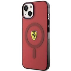 Ferrari FEHMP14SURKR iPhone 14 6,1" czerwony|red hardcase Translucent Magsafe цена и информация | Чехлы для телефонов | pigu.lt
