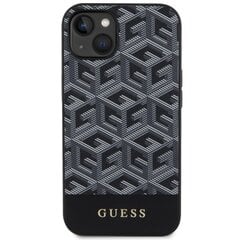 Чехол Guess GUHMP14MHGCFSEK для iPhone 14 Plus 6.7" hardcase GCube Stripes MagSafe, черный цена и информация | Чехлы для телефонов | pigu.lt