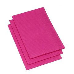 Nitras салфетки одноразовые водостойкие, розовые, 125 шт. цена и информация | Туалетная бумага, бумажные полотенца | pigu.lt