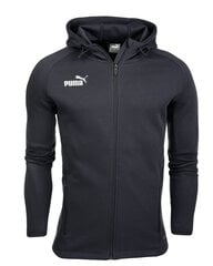 Puma džemperis vyrams teamFinal Casuals Hooded Jkt 657383 06, mėlynas цена и информация | Мужские толстовки | pigu.lt