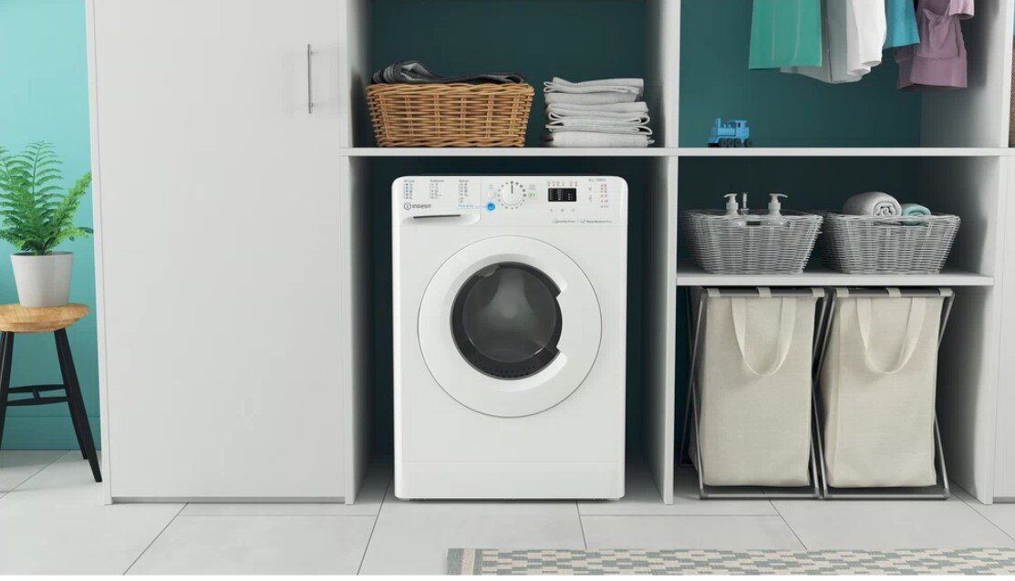 Indesit BWSA 61294 W EU N kaina ir informacija | Skalbimo mašinos | pigu.lt