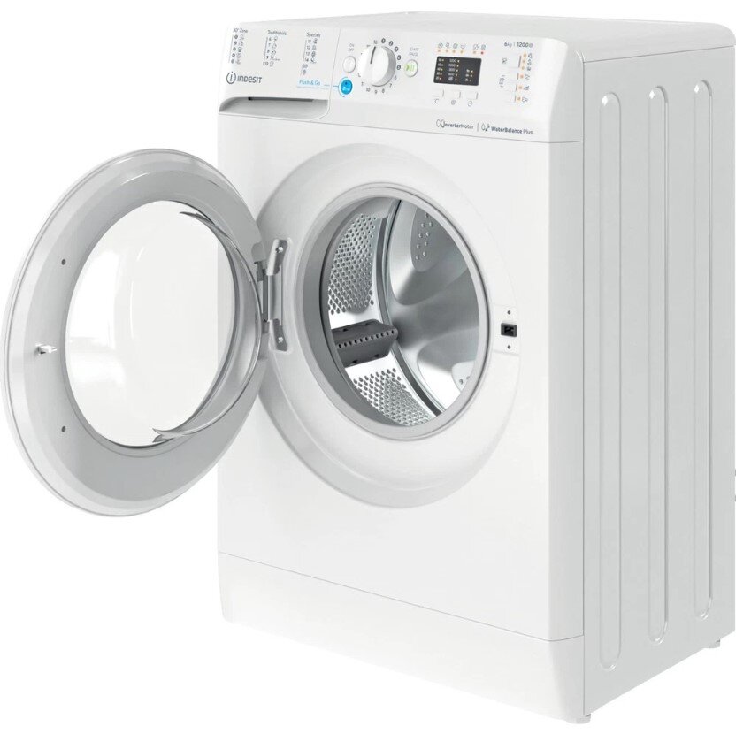 Indesit BWSA 61294 W EU N цена и информация | Skalbimo mašinos | pigu.lt