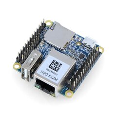 NanoPi NEO v1.4 - Allwinner H3 keturių branduolių 1.2GHz + 512MB RAM - su jungtimis kaina ir informacija | Operatyvioji atmintis (RAM) | pigu.lt