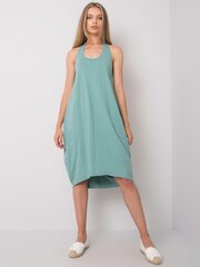 Платье цвета хаки Oh Bella с вырезом-конвертом цена и информация | Платья | pigu.lt
