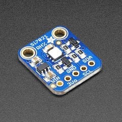 Adafruit Si7021 skaitmeninis temperatūros ir dregmės jutiklis I2C 3.3V-5V -10-85°C 0–80% RH цена и информация | Электроника с открытым кодом | pigu.lt