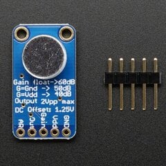 Adafruit MAX9814 цена и информация | Звуковые карты | pigu.lt