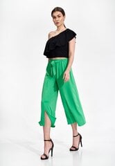 Зеленые штаны цена и информация | Женские брюки | pigu.lt