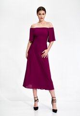 Suknelė moterims Figl, violetinė kaina ir informacija | Suknelės | pigu.lt