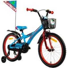 20" Велосипед Alvin Karbon 2023, цвет: красный/синий цена и информация | Велосипеды | pigu.lt