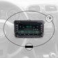 Volkswagen Skoda Seat Universali 2003-13 Android Multimedia 2GB цена и информация | Automagnetolos, multimedija | pigu.lt