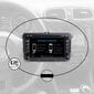 Volkswagen Skoda Seat Universali 2003-13 Android Multimedia 2GB цена и информация | Automagnetolos, multimedija | pigu.lt