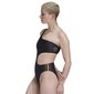 Adidas maudymosi kostiumėlis moterims Originals Adicolor 3D Trefoil Swimsuit W GD3972, juodas kaina ir informacija | Maudymosi kostiumėliai | pigu.lt