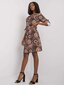 Suknelė moterims Italy Moda, ruda цена и информация | Suknelės | pigu.lt