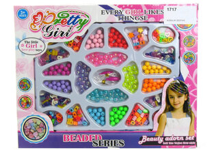 Karoliukų rinkinys papuošalams kurti Pretty Girl kaina ir informacija | Žaislai mergaitėms | pigu.lt