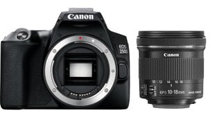 Canon EOS 250D + EF-S 10 - 18 мм IS STM цена и информация | Цифровые фотоаппараты | pigu.lt